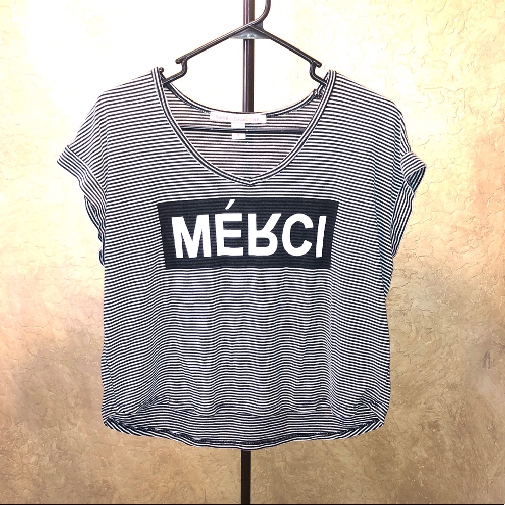 🧡 REBELLIOUS ONE CROPPED T-SHIRT 🧡